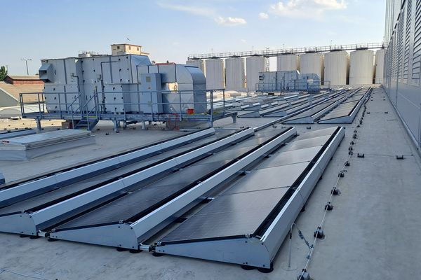 Priemyselná strešná FVE pre Pivovar Plzeň, Plzeň