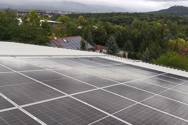 Priemyselná strešná FVE pre JTH Idea a.s., Teplice